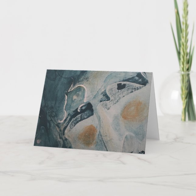 Girl Talking Card (Front)