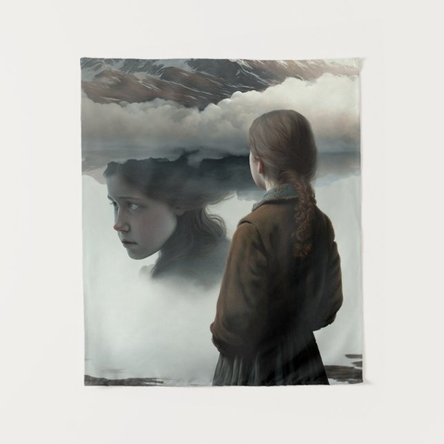 girl tapestry (Front)