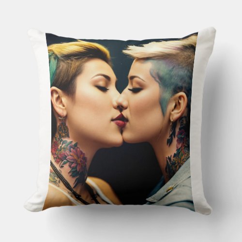 Girl to Girl Love Pillow