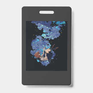 Girl to the void badge
