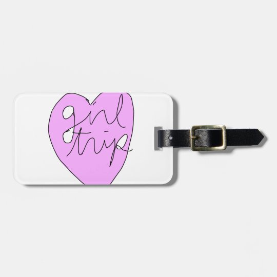 girls trip luggage tags