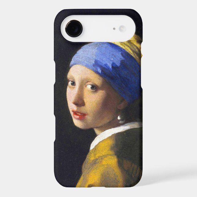 Girl w Pearl Earring ~ Vermeer Case-Mate iPhone Case (Back)