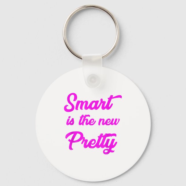 Girl Wer Shirts For Little Girls Smart Is The New  Keychain (Front)