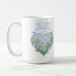 Girl Who Loves Dragonflies Mug
