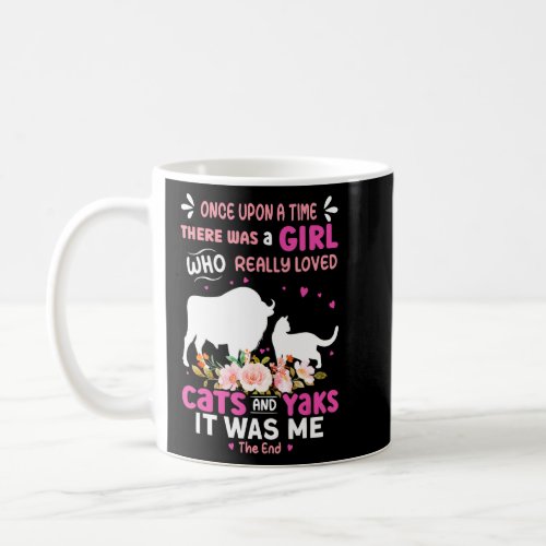 Girl Who Really Loved Cats And Yaks  Coffee Mug