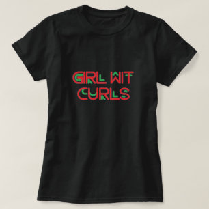 Girl Wit Curls T-Shirt