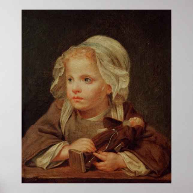 Girl with a Doll Poster (Front)