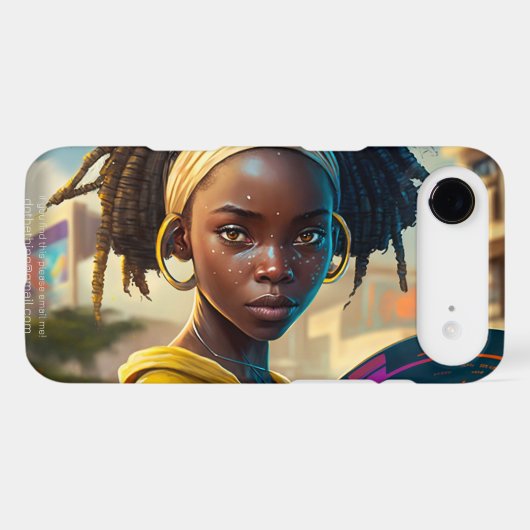 Girl With a Frisbee in a City of the Future Case-Mate Samsung Galaxy Case (Back (Horizontal))