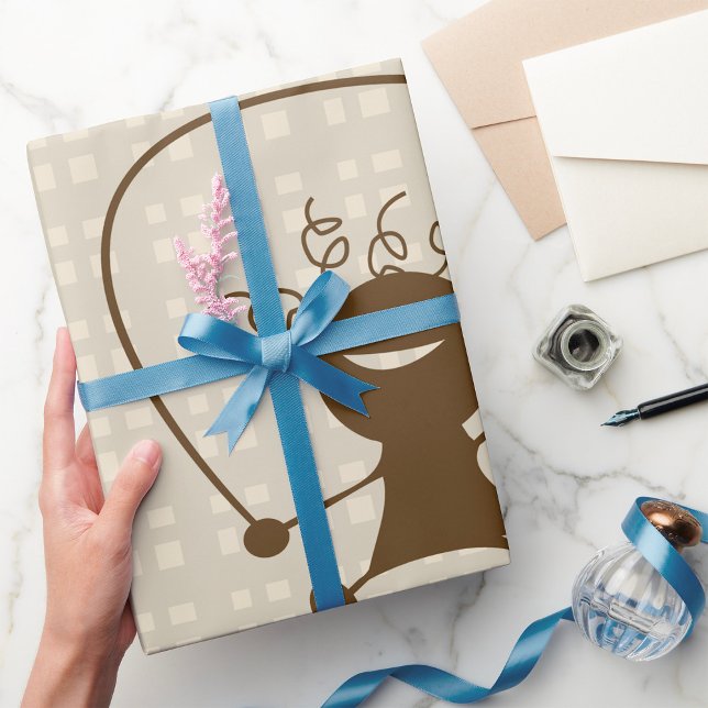 Girl With A Jump Rope Wrapping Paper (Creator Uploaded)