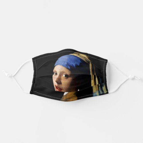 Girl with a Pearl Earring Adult Cloth Face Mask