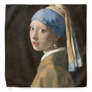 Girl with a Pearl Earring Bandana