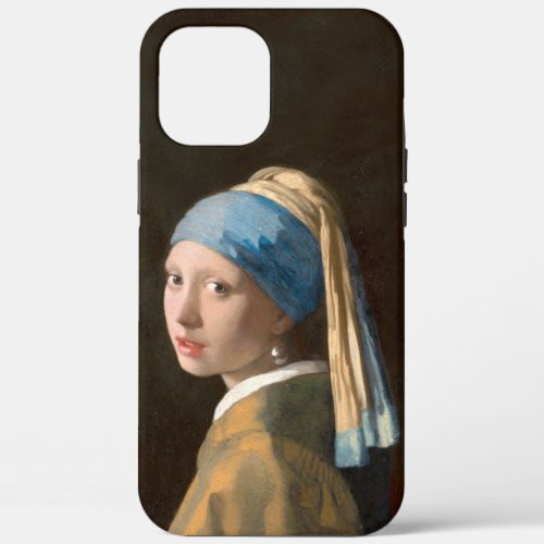 Girl with a Pearl Earring by Johannes Vermeer iPhone 12 Pro Max Case