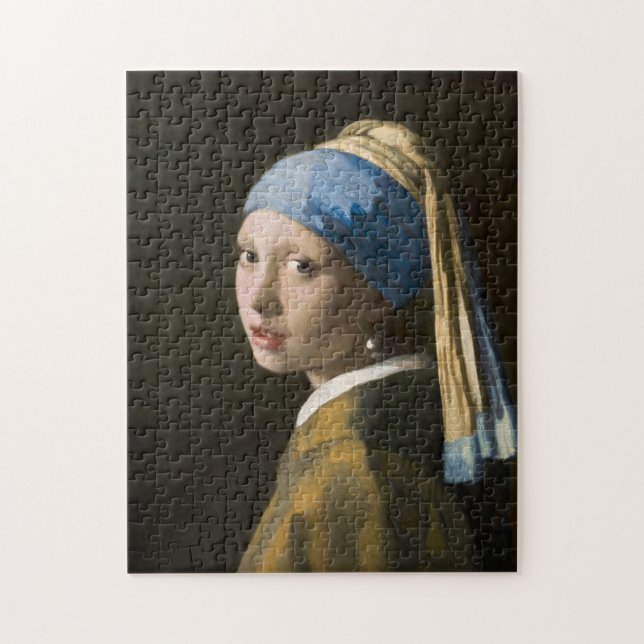 Girl with a Pearl Earring by Johannes Vermeer Jigsaw Puzzle (Vertical)