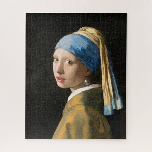 Girl with a Pearl Earring by Johannes Vermeer Jigsaw Puzzle (Vertical)