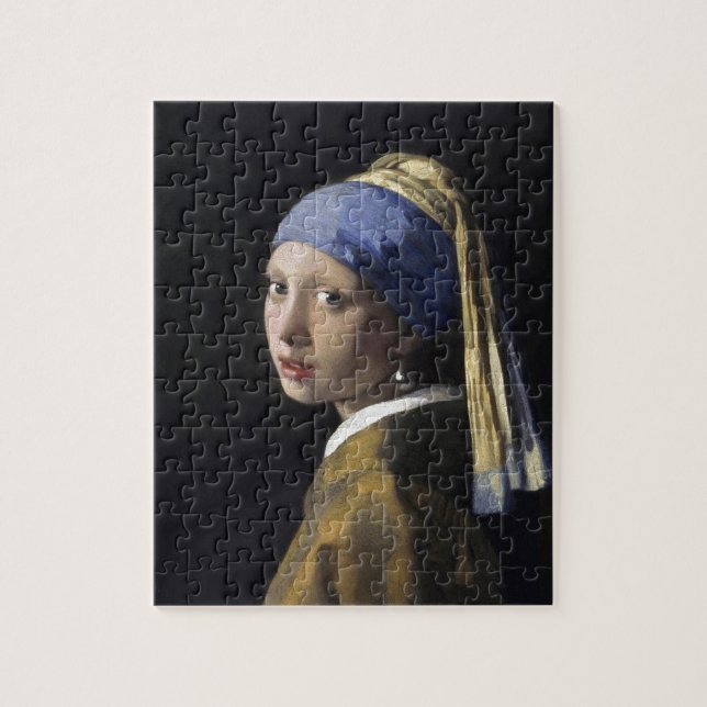 Girl with a Pearl Earring by Johannes Vermeer Jigsaw Puzzle (Vertical)
