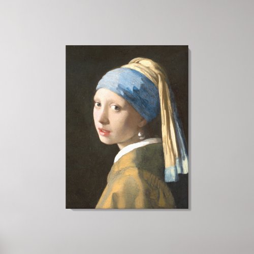 Girl with a pearl earring  canvas print