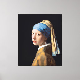 Girl With a Pearl Earring Canvas Print