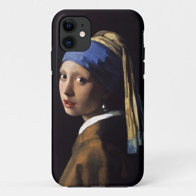 Girl With a Pearl Earring Case-Mate iPhone Case (Back)