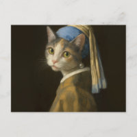 Girl with a Pearl Earring Cat