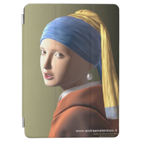 Girl with a pearl earring    iPad air cover