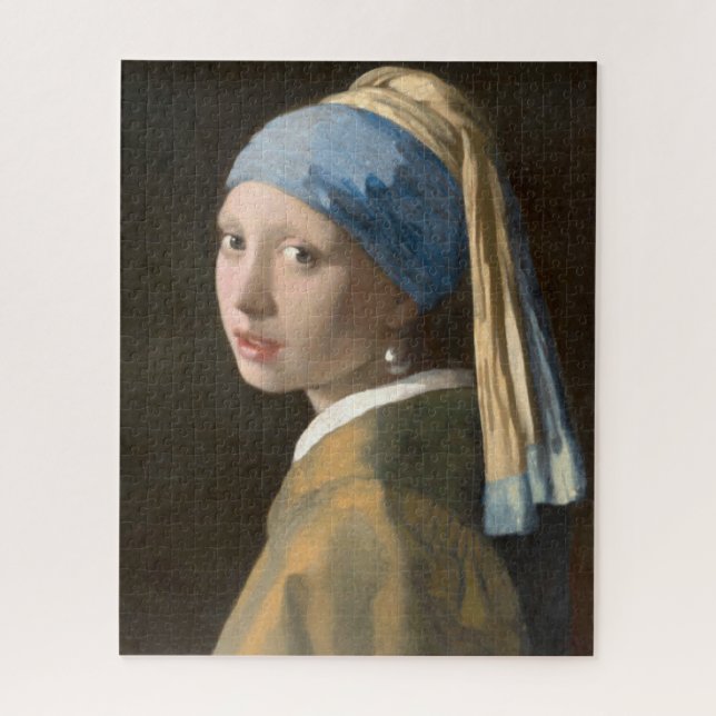Girl with a Pearl Earring Jigsaw Puzzle (Vertical)