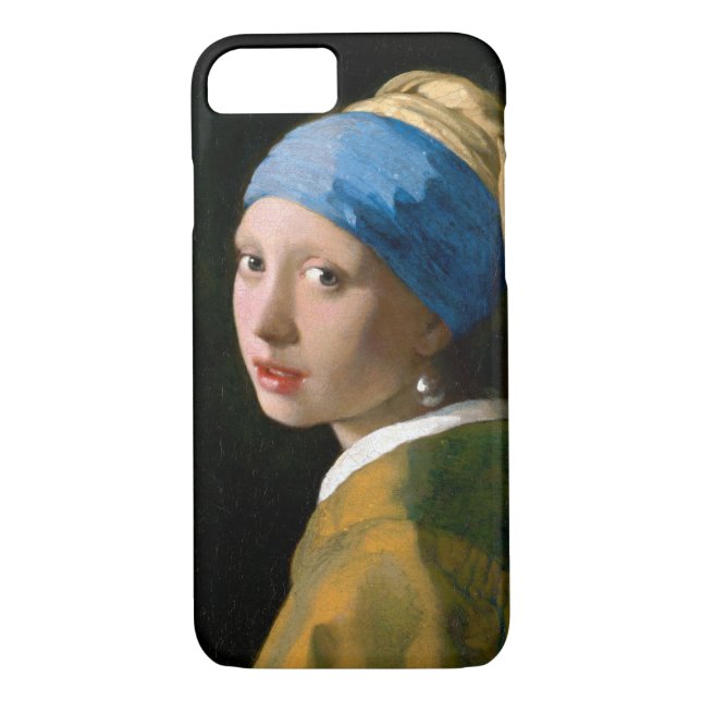 Girl with a Pearl Earring, Johannes Vermeer, 1665 Case-Mate iPhone Case (Back)