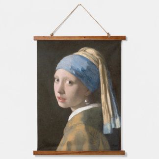 Girl with a Pearl Earring-Johannes Vermeer Art Hanging Tapestry