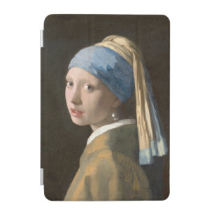 Girl with a Pearl Earring-Johannes Vermeer Art iPad Mini Cover