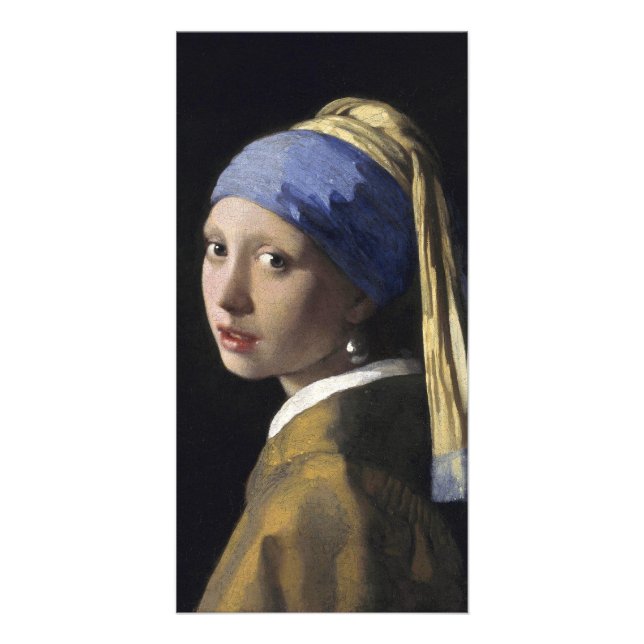 Girl with a Pearl Earring Johannes Vermeer Card (Front)