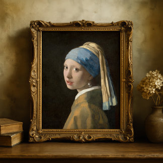 Girl with a Pearl Earring | Johannes Vermeer Poster