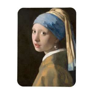 Girl with a Pearl Earring Magnet