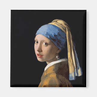 Girl with a Pearl Earring Magnet