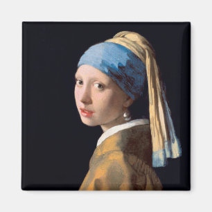 Girl With a Pearl Earring Magnet