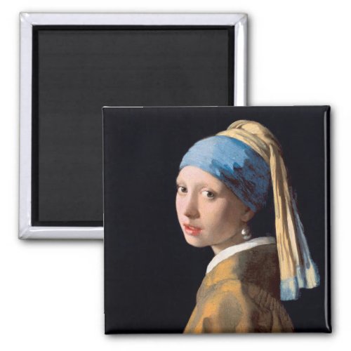 Girl With a Pearl Earring Magnet