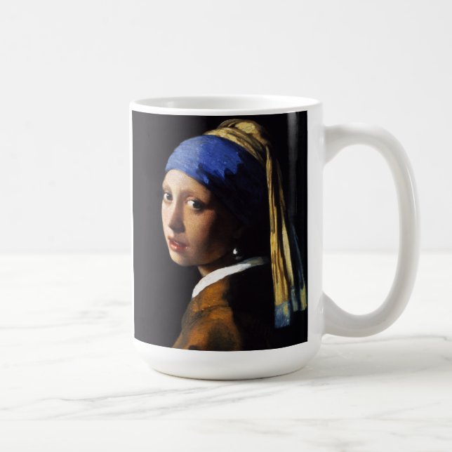 Girl with a Pearl Earring Mug (Right)