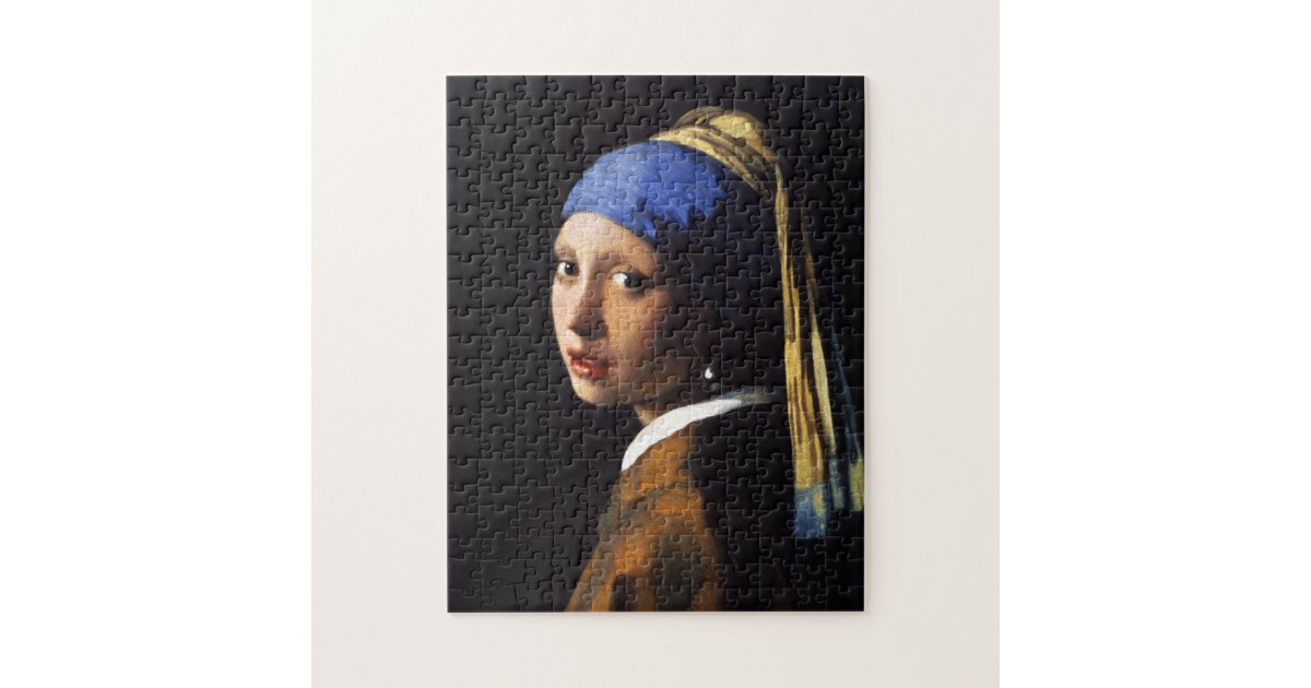 Girl with a Pearl Earring Puzzle | Zazzle