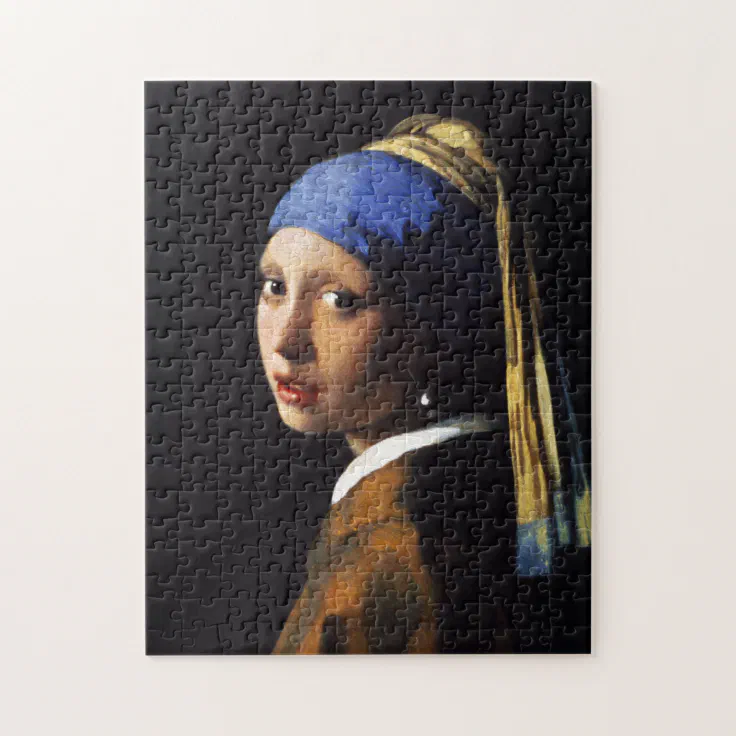 Girl with a Pearl Earring Puzzle | Zazzle