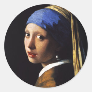 Girl with a Pearl Earring Stickers
