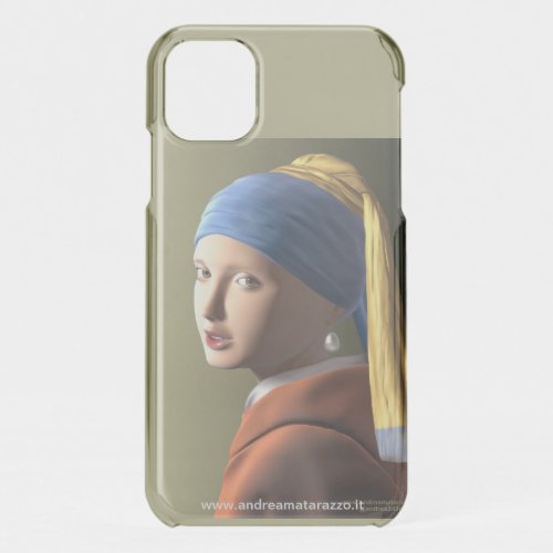 Girl with a pearl earring   iPhone 11 case