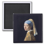 Girl with a Pearl Earring, Vermeer Magnet