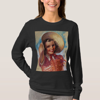 Girl with Bonnet  T-Shirt