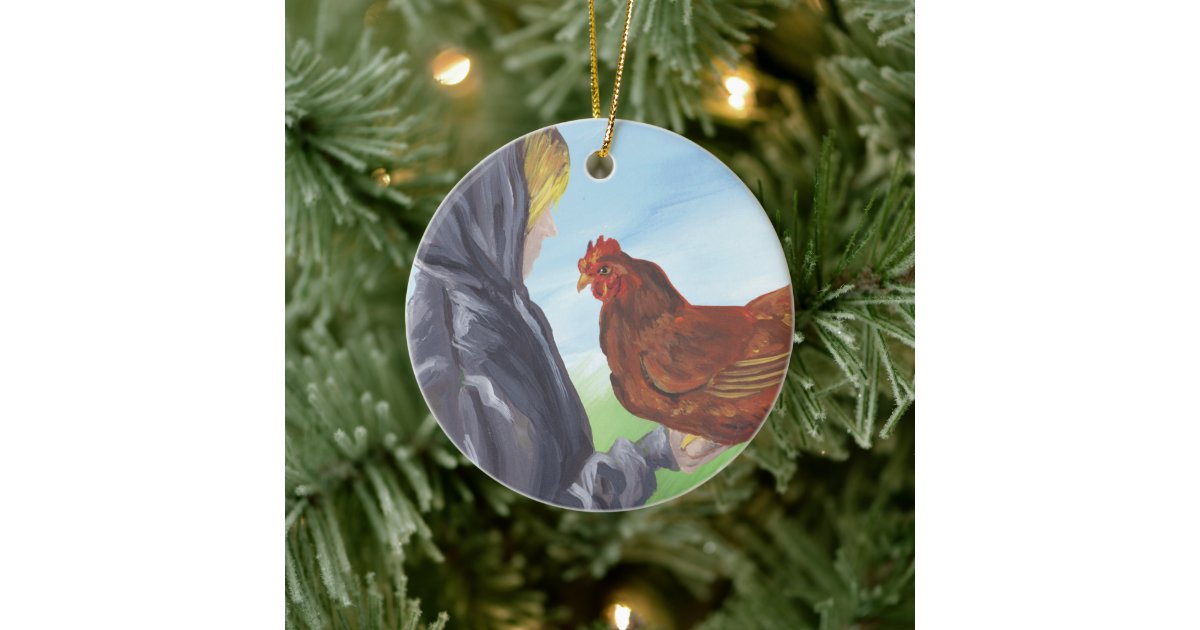 Chicken Ornament