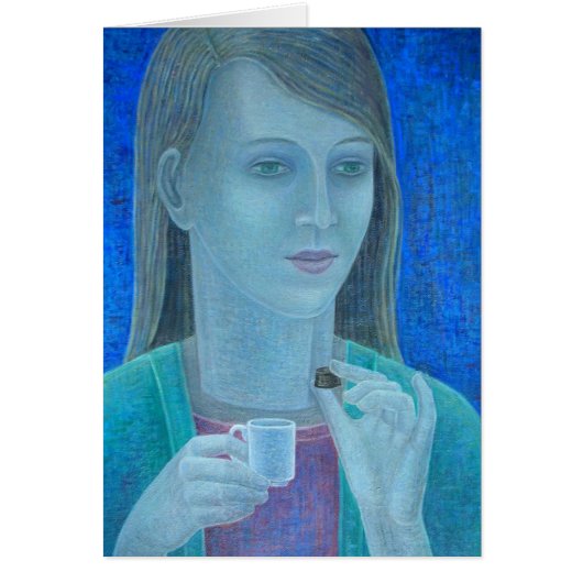 Girl with Chocolate 2011 Cards (Front)