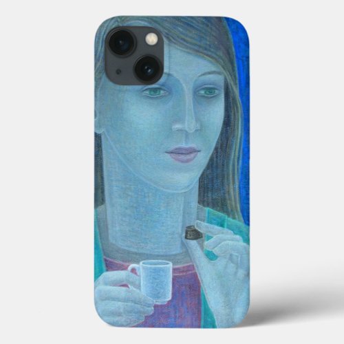 Girl with Chocolate 2011 iPhone 13 Case