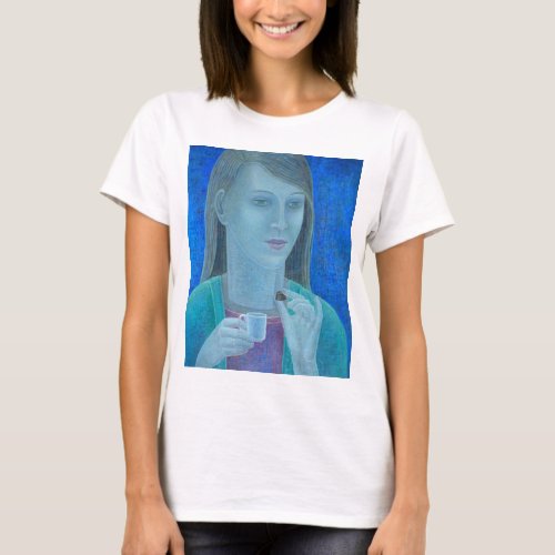 Girl with Chocolate 2011 T_Shirt