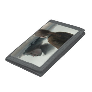 Girl with Clouds Tri-fold Wallet