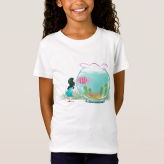 Girl with Fish Bowl Shirt