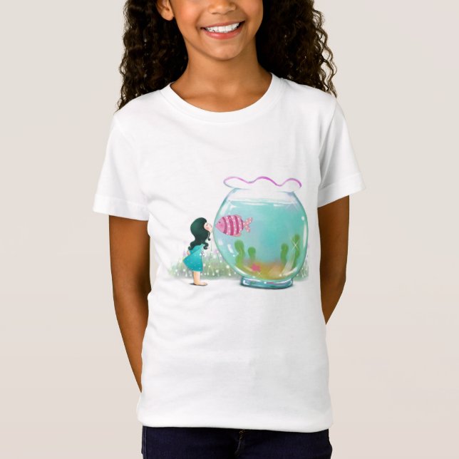 Girl with Fish Bowl Shirt (Front)