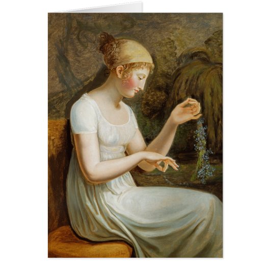 Girl with Flowers (Front)