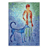 Girl with greyhound artwork (Front)